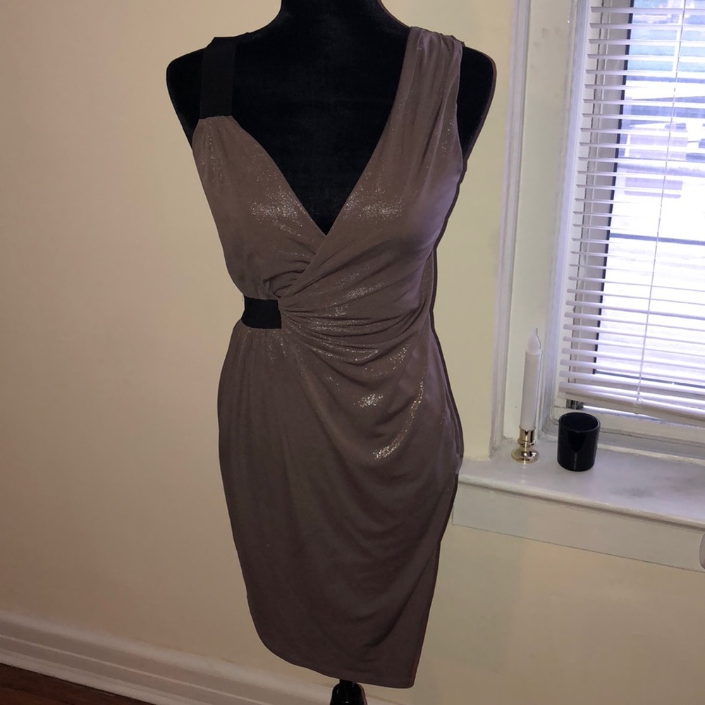 ‼️ Asymmetrical Grecian Mini Dress ‼️